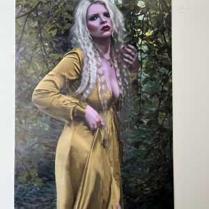 20x30cm FineArt Print Yellow Dress